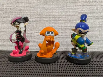 스플래툰 amiibo 묶음 판매 이카 오렌지