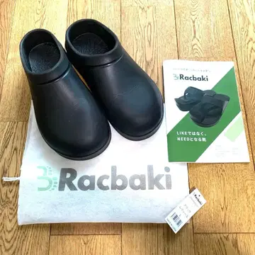 [ 새상품급 ] rakubaki 라쿠바키 이지 사보 블랙 여성용 L