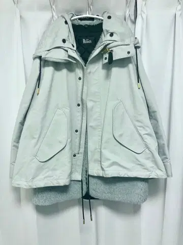 THE RERACS SHORT MODS COAT Lightblue 38