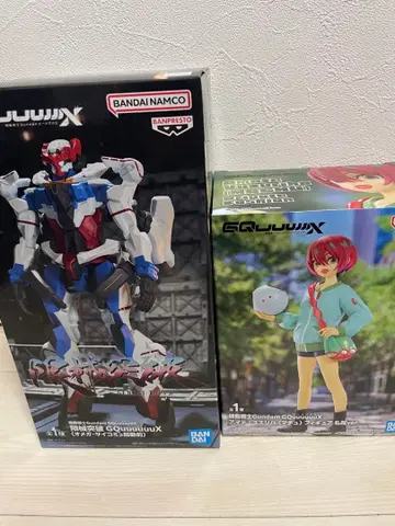 반다이 건담 GGG & 건담 걸 피규어