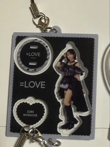 이코럽 노구치 이오리 미니 복권 블랙 의상