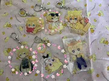 포치 강아지 아크릴 키링 6세트