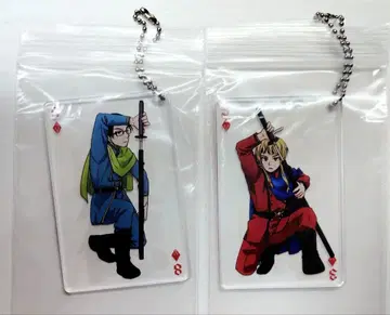 청춘 철도 종이 끝 국가 체전 극장 카드놀이 아크릴 키링 나가사키 코토쿠