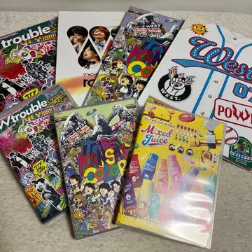 WEST. LIVE DVD 7점 세트