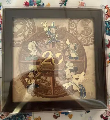 도쿄 디즈니 씨 20주년 핀 배지 세트