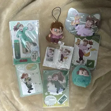 닌타마 란타로 젠포지 이사쿠 굿즈 세트