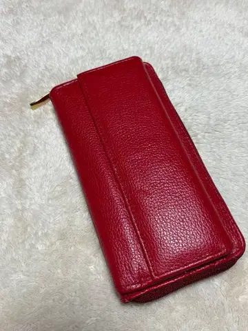 [미사용 새상품] 우루과이 구매 핸드메이드 가죽 장지갑