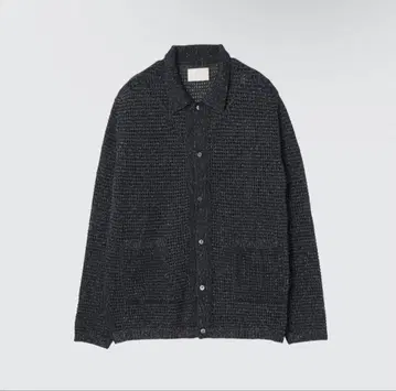 YOKE 메쉬 KNITTED 셔츠 가디건 메쉬