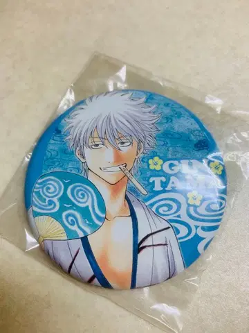 은혼 사카타 긴토키 점프 스테이션 오키나와 한정판 캔뱃지