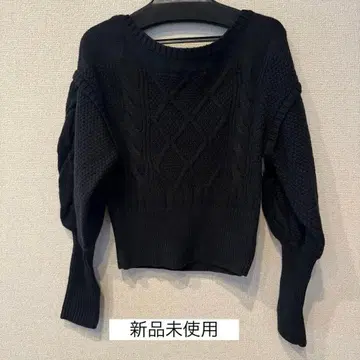 릴리 브라운 케이블 니트 풀오버