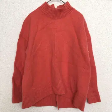 앙피로 | 울 캐시미어 하이넥 니트 [ M ] 워셔블 백슬릿