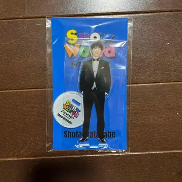 SnowMan 와타나베 쇼타 아크릴 스탠드 SnowWorld 스노우 월드