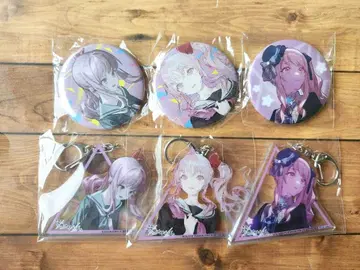 [ 익명 배송 ] 프로세카 앨범 아키야마 미즈키 캔뱃지 아크릴 키링 6점