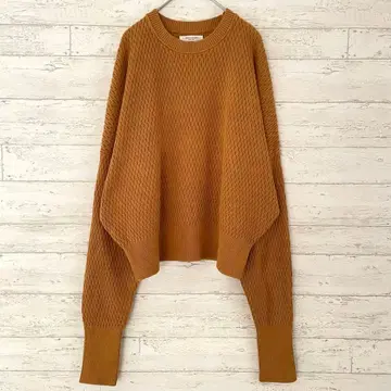 프릭스스토어 써멀 숏 니트 풀오버 [ F ] 무지 택 포함