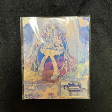 미개봉품 하츠네 미쿠 유키 미쿠 오로라 아크릴 스탠드