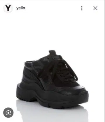 YELLO KERRI SABOT SNEAKERS 블랙 L