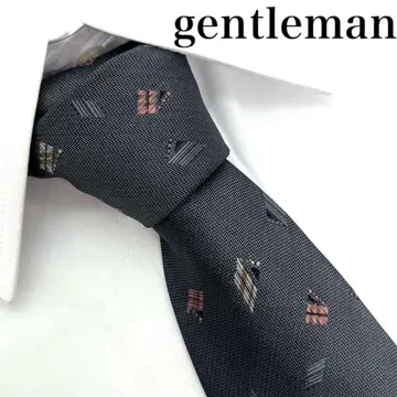 [ 새상품급 ] gentleman 올 패턴 넥타이 하나뿐인 빈티지 수트