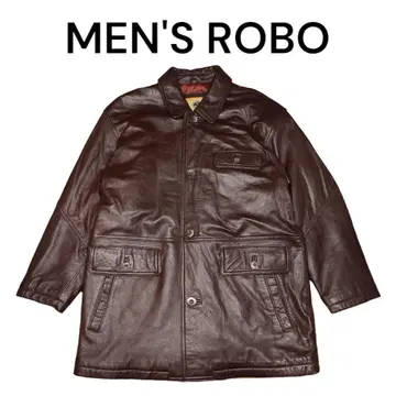 안감 퀼팅 충전솜 가죽 코트 구제 의류 카 코트 램스킨 브라운