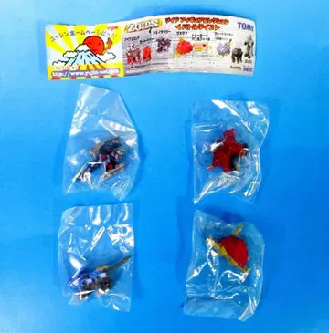 조이드 피규어 컬렉션 배틀 타입 4종 세트