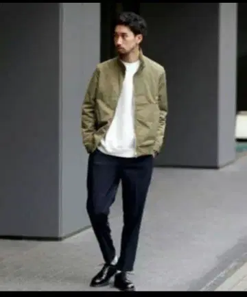 에디피스 블루종 해링턴 올리브 리몬타 L