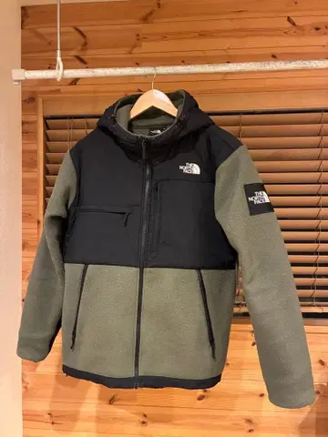 THE NORTH FACE 플리스 자켓 블랙/카키