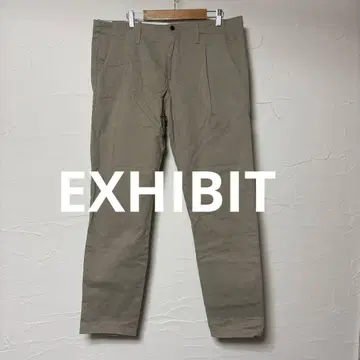 새상품급 EXHIBIT 치노 팬츠/테이퍼드 팬츠/그레이지