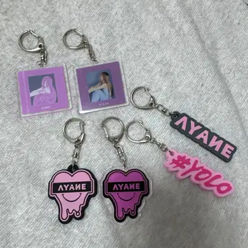 AYANE 키링 사진 set