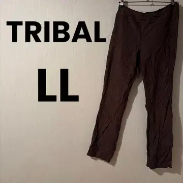 TRIBAL 브라운 슬랙스 사이즈 10 ( LL )
