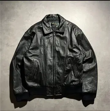 80s lether drizzler bomber jacket y2k