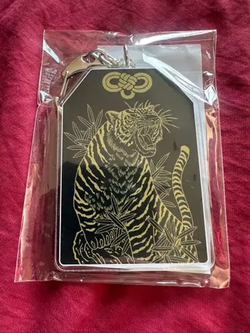 [ 용과 같이 ] 부적 아크릴 키링 사지마 타이거