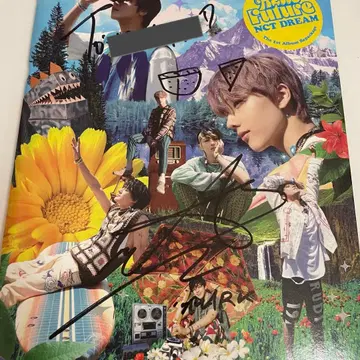 NCT DREAM 마크 친필 사인 앨범