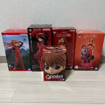 [ 새상품 미개봉 ] 에반게리온 아스카 피규어 5세트