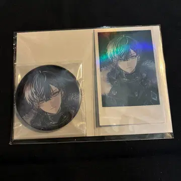 니지산지 코야나기 로우 생일 굿즈 캔뱃지 폴라로이드 세트