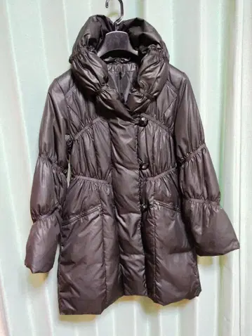 다운 코트 [ M 사이즈 (기장 82) ] 블랙 블랙