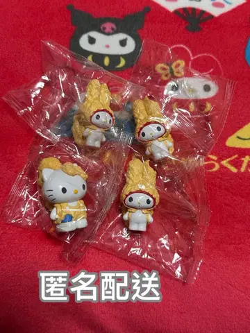[ 익명 배송 ] 산리오 캐릭터즈 덴푸라 마이멜로디 3개 키티 1개