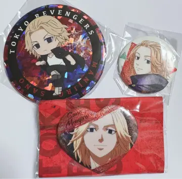 도리베 마이키 캔뱃지