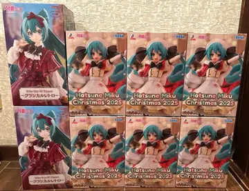 하츠네 미쿠 피규어 묶음 판매 8개 클래시컬 레트로 크리스마스 2025