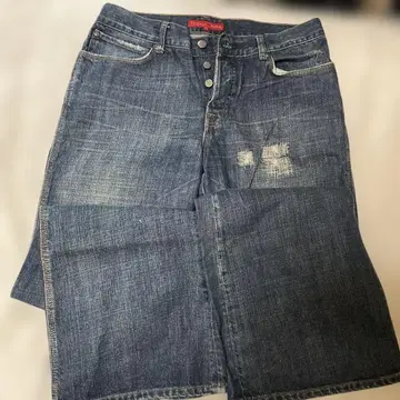 f.c.u.k. jeans 데미지 데님 32