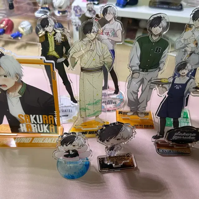 급전) 윈브레 사쿠라하루카 아크릴스탠드 일괄