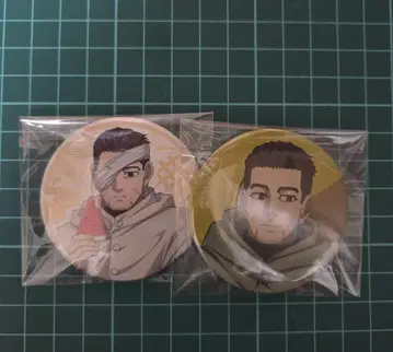 골든 카무이 오가타 햐쿠노스케 캔뱃지 세트