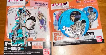 죠죠 오로라 아크릴 키링 캔뱃지 브로노 부챠라티