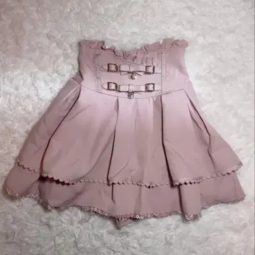 LIZLISA 리즈리사 스커트 치마바지 핑크