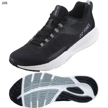 YONEX 여성용 러닝화 블랙 24.5cm