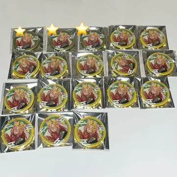 센라 캔뱃지 18개