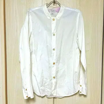 새상품급 폴스미스 밴드 카라 셔츠 화이트