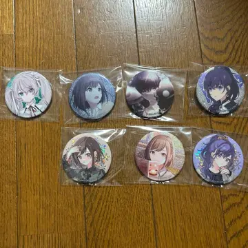 프로세카 글리터 캔뱃지 25시, 나이트 코드에서. 7개