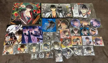 이케멘 전국 오다 노부나가 캔뱃지, 아크릴 스탠드, 타월, 병풍