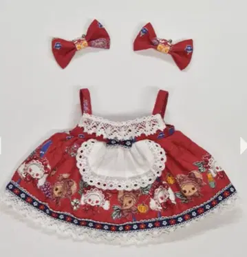 BABY 쿠마쨩의 Harvest Festival 패턴 쿠마쨩 JSK