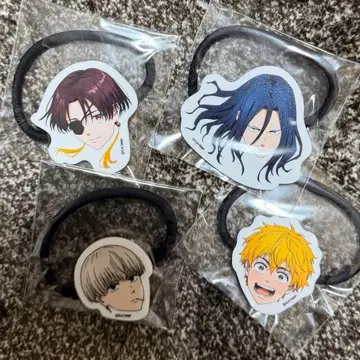 WIND BREAKER 랜덤 머리끈 4개 세트