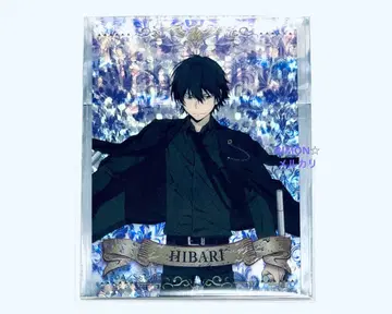 리본 히바리 쿄야 홀로그램 클리어 카드 이어폰 콜라보